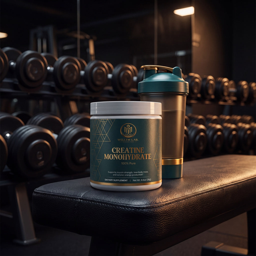 Wellthlab Creatine Monohydrate gym lifestyle