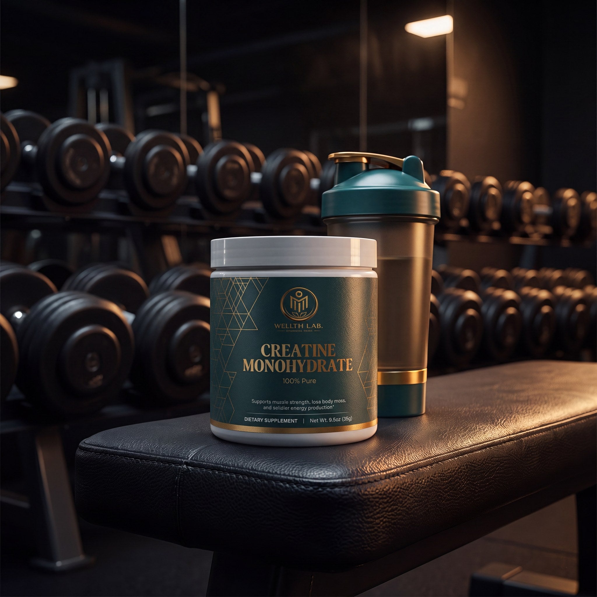 Wellthlab Creatine Monohydrate gym lifestyle