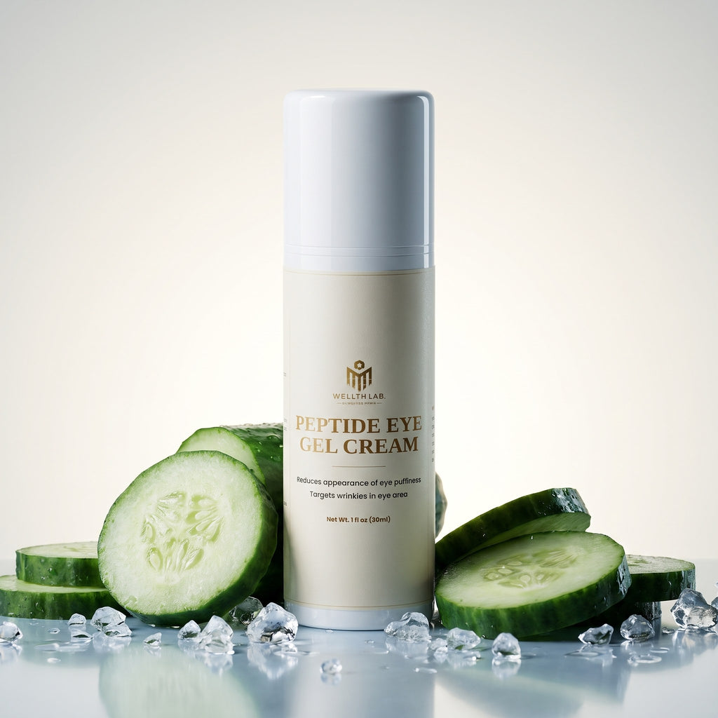 Wellthlab Peptide Eye Gel-Cream cooling texture