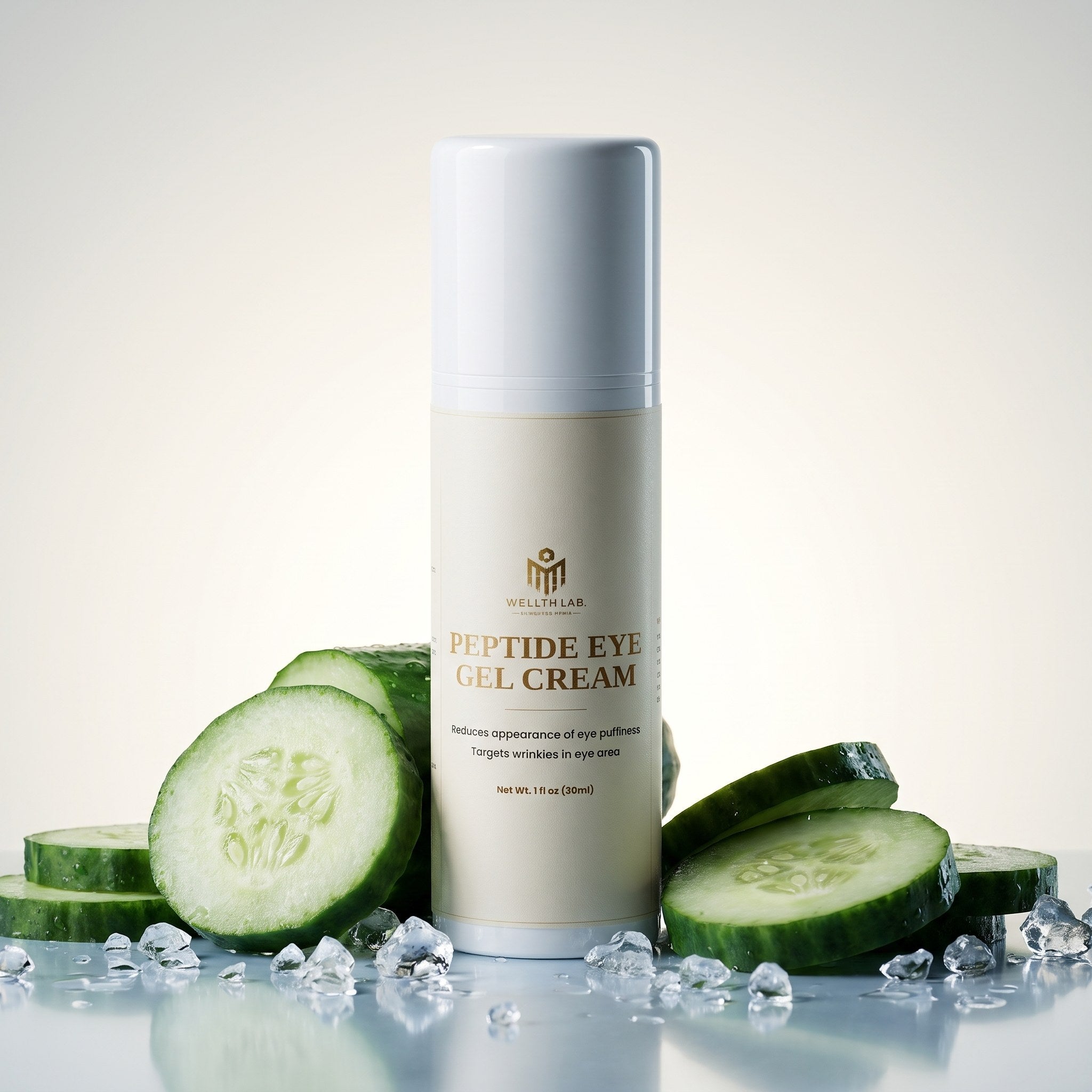 Wellthlab Peptide Eye Gel-Cream cooling texture