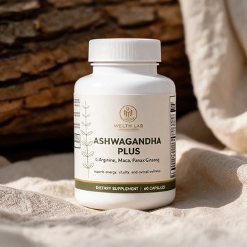Wellth Lab Ashwagandha Plus bottle