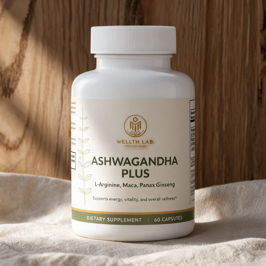 Wellth Lab Ashwagandha Plus lifestyle detail