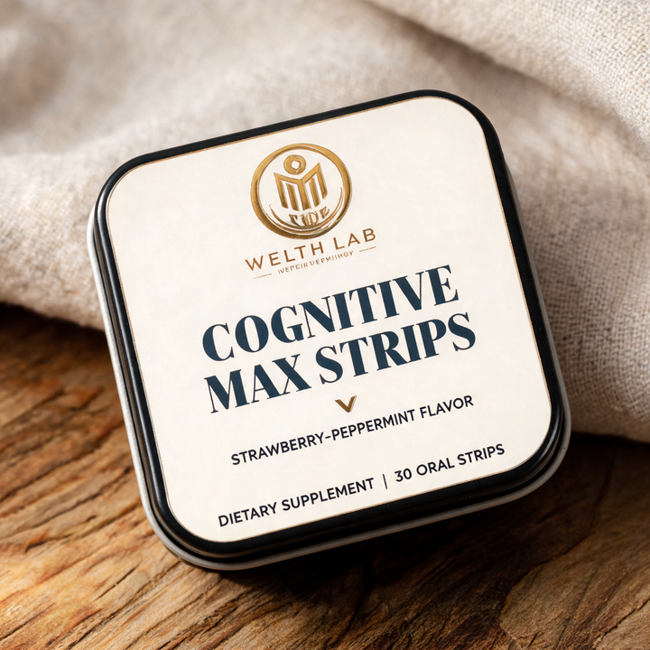 Wellth Lab Cognitive Relax Strips tin