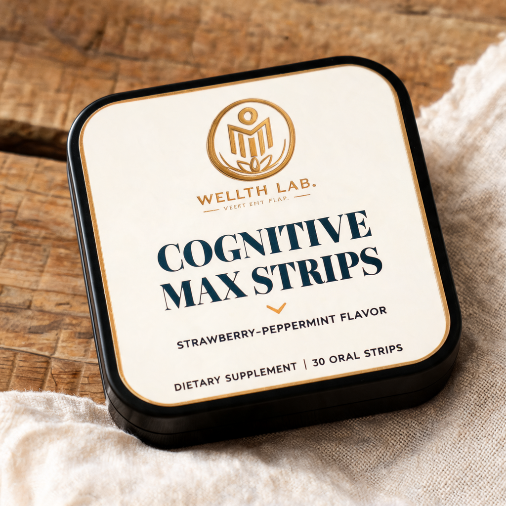 Wellth Lab Cognitive Relax Strips lifestyle detail