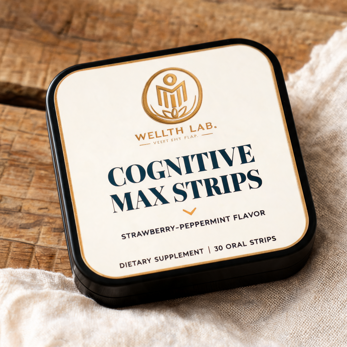 Wellth Lab Cognitive Relax Strips lifestyle detail