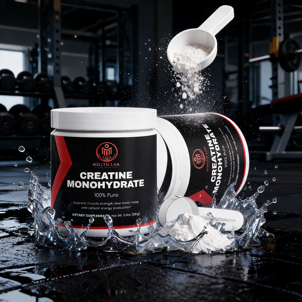 Wellth Lab Creatine Monohydrate lifestyle