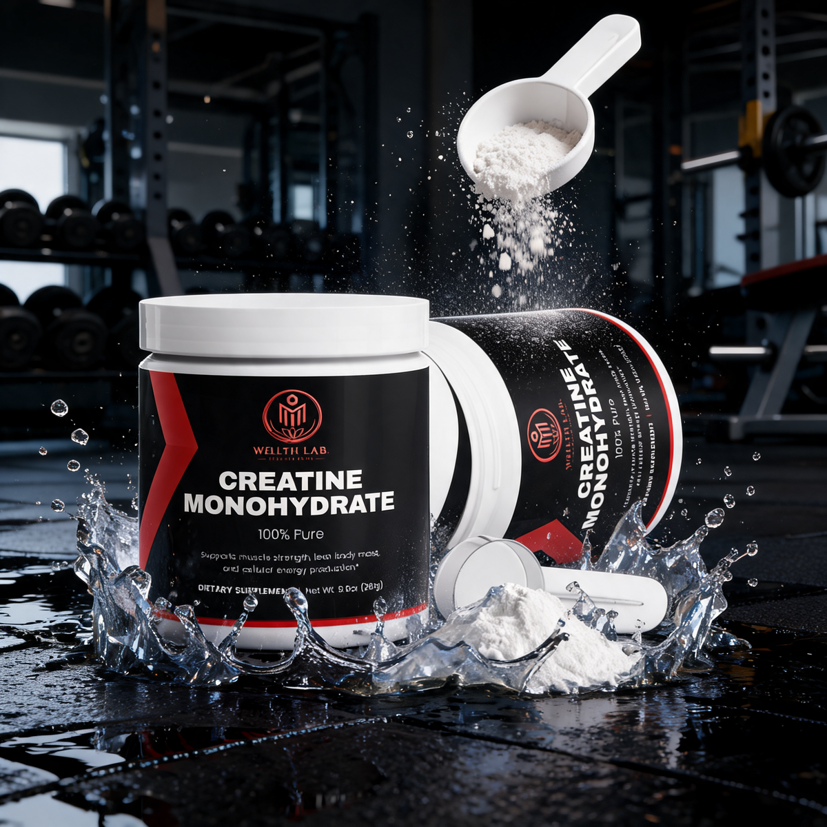 Wellth Lab Creatine Monohydrate lifestyle