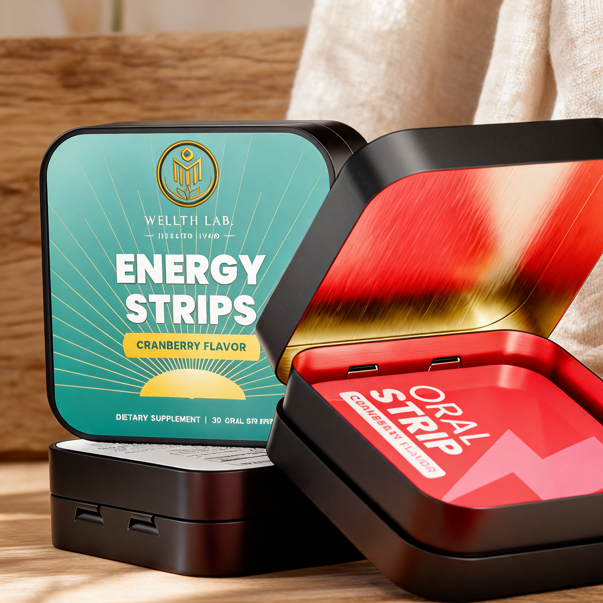 Wellth Lab Energy Strips lifestyle
