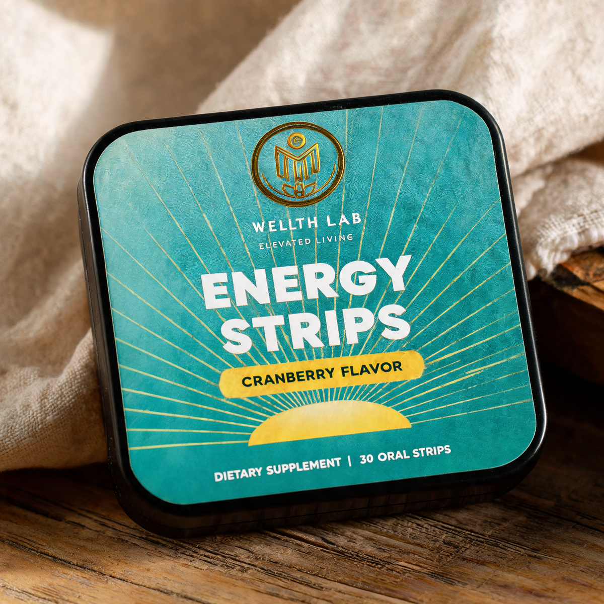 Wellth Lab Energy Strips lifestyle detail