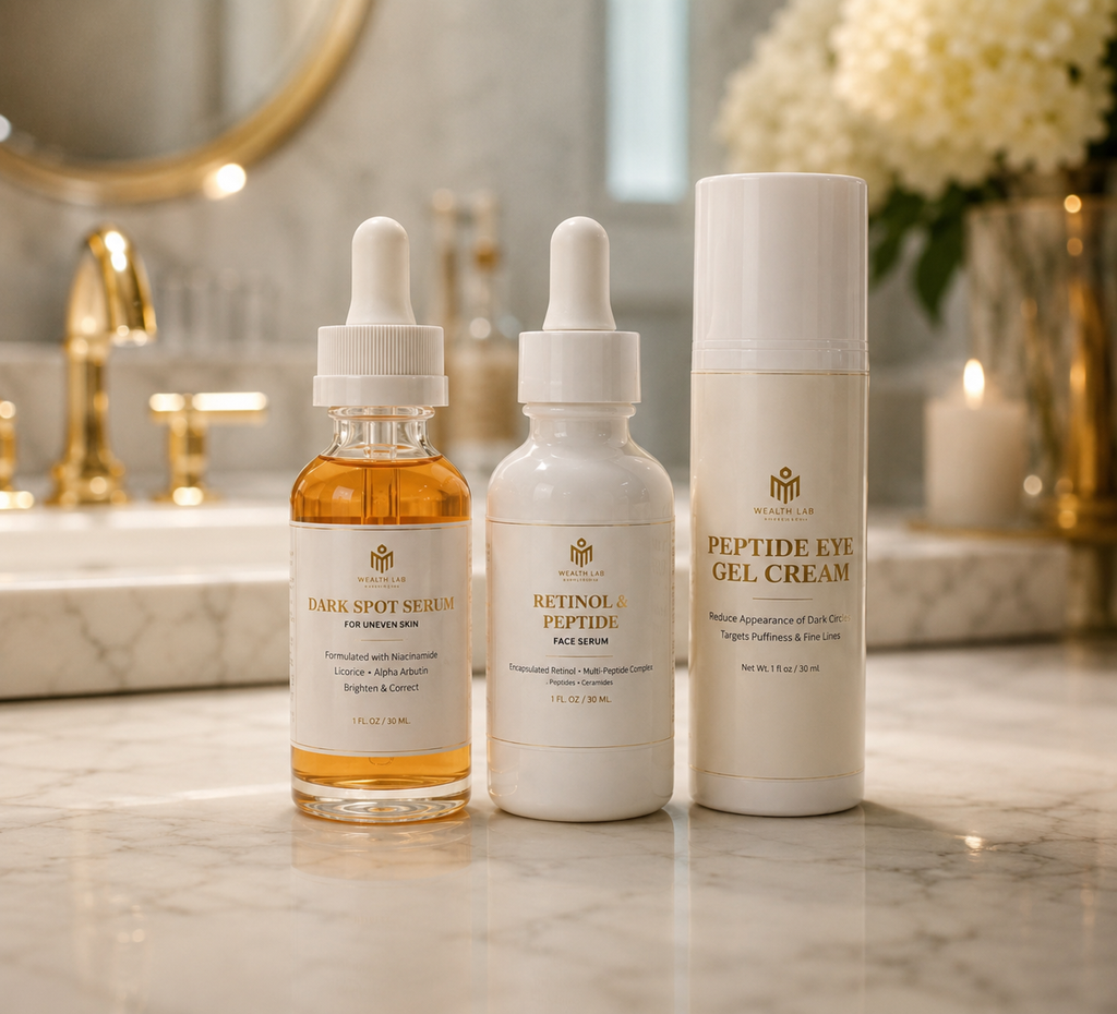 Glow Stack — Dark Spot Serum, Retinol Serum & Eye Gel-Cream