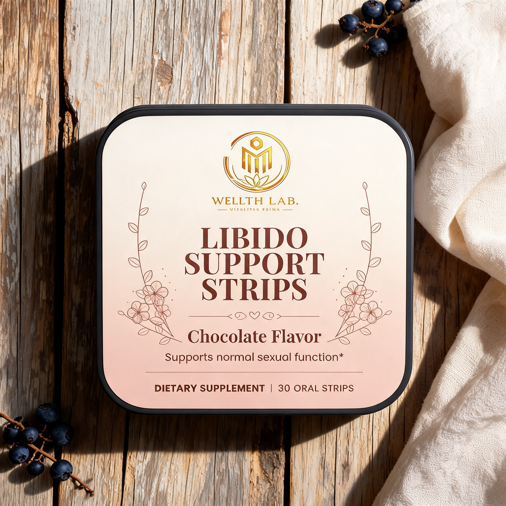 Wellth Lab Libido Support Strips lifestyle detail