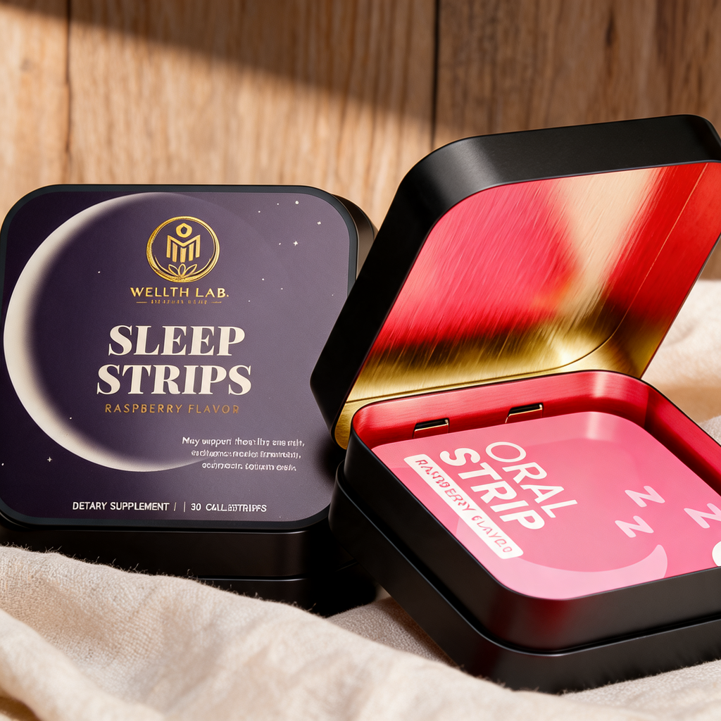 Wellth Lab Sleep Strips lifestyle